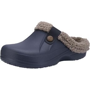 Beslip Classic Fur Lined Clogs Waterproof Winter Fuzzy Slippers for Women Men Indoor and Outdoor in Kuwait