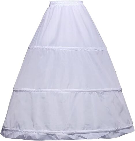 Women Crinoline Petticoat Skirt Elastic Half Slip A Line Underskirt for Wedding Ball Gown Bridal Dress in Saudi Arabia