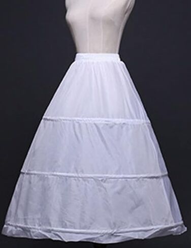 Women Crinoline Petticoat Skirt Elastic Half Slip A Line Underskirt for Wedding Ball Gown Bridal Dress in Saudi Arabia