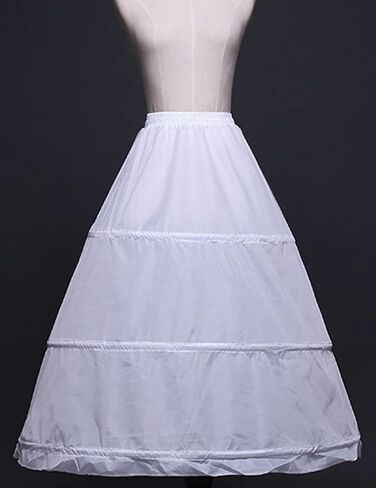 Women Crinoline Petticoat Skirt Elastic Half Slip A Line Underskirt for Wedding Ball Gown Bridal Dress in Saudi Arabia