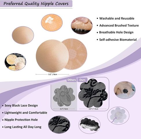 UbodyOasis Boob Tape Set - Boobytape for Breast Lift and Nipple Covers for Women in Saudi Arabia