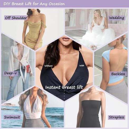 UbodyOasis Boob Tape Set - Boobytape for Breast Lift and Nipple Covers for Women in Saudi Arabia