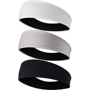 EasYoung Men's Headbands, Sweat Wicking Men's Headbands, Mens Sport Headbands for Running or Fitness, Non-Slip, Breathable in Saudi Arabia