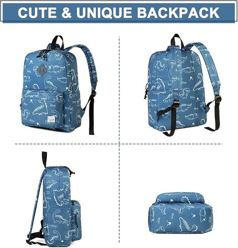 VASCHY School Backpack, Lightweight Water Repellent Backpack Men School Bag Women Children Boy Leisure for Girl School High School Teenagers College Business Travel, Lavender, M, Backpacks Handbags in Saudi Arabia