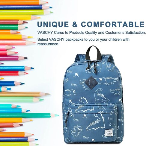 VASCHY School Backpack, Lightweight Water Repellent Backpack Men School Bag Women Children Boy Leisure for Girl School High School Teenagers College Business Travel, Lavender, M, Backpacks Handbags in Saudi Arabia