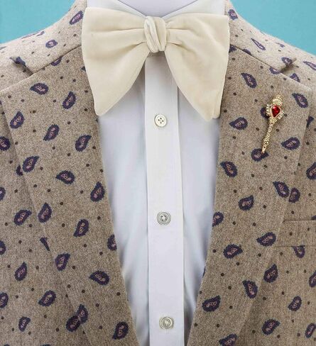 اي ان كينغبين دبوس طية صدر السترة للرجال، مفتاح مع حجر وسواروفسكي، دبوس بروش بدلة، اكسسوارات للرجال in Kuwait