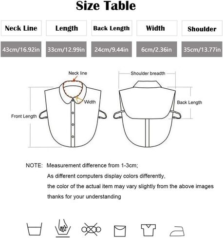 قميص Joyci الرجالي ذو الياقة الصناعية OL ذو اللون الصلب ونصف القميص ذو الياقة المزيفة in Kuwait