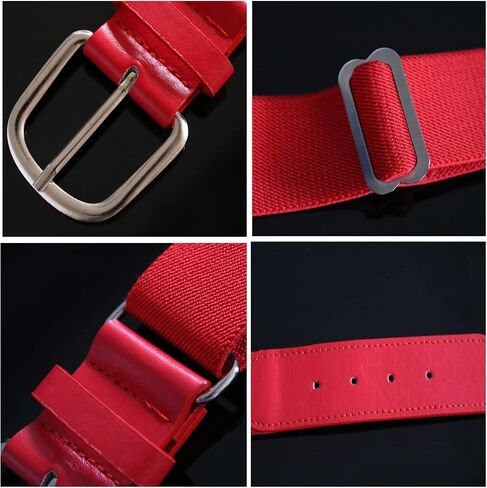 Thaplay Baseball/Softball Belt 2 Packs -Ajustable Size Uniform Belt for Men Kid Youth in Kuwait