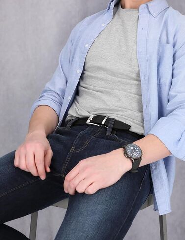 Timberland Men's Classic Leather Reversible Belt in Saudi Arabia