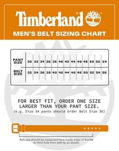 Timberland Men's Classic Leather Reversible Belt in Saudi Arabia