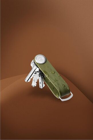 Orbitkey Active Rubber Key Organizer | Weather Resistant, Stainless Steel Locking Mechanism, Slim & Quiet Profile | Holds up to 7 Keys, Midnight Blue in Saudi Arabia