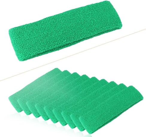 Mallofusa ® 10 قطع من عصابة رأس كرة السلة الرياضية/عصابة رأس عصابة رأس/دعامة هدية للحفلات والأنشطة الخارجية in Kuwait