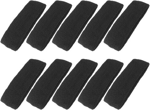 Mallofusa ® 10 PCS Sports Basketball Headband/Sweatband Head Sweat Band/Brace Gift Party Outdoor Activities in Kuwait