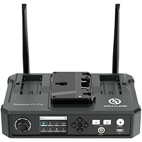 Hollyland Solidcom C1 PRO 9-Users Wireless Headset Intercom System ENC Noise Cancellation with Base Station, 1.9GHz Full-Duplex Team Communication with AB Grouping Cloud Meeting Announcement in Saudi Arabia