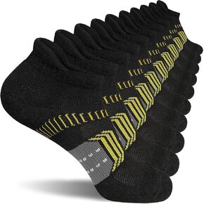 suaskk Womens Athletic Cushioned Anti-Blister Comfort Running Ankle Socks 5 Pairs in Kuwait
