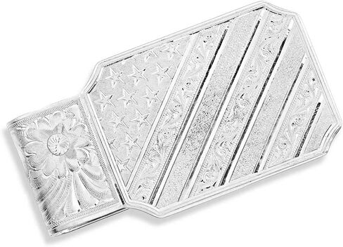 مشبك نقود ذو طابع غربي من Montana Silversmiths، صُنع في الولايات المتحدة الأمريكية in Saudi Arabia