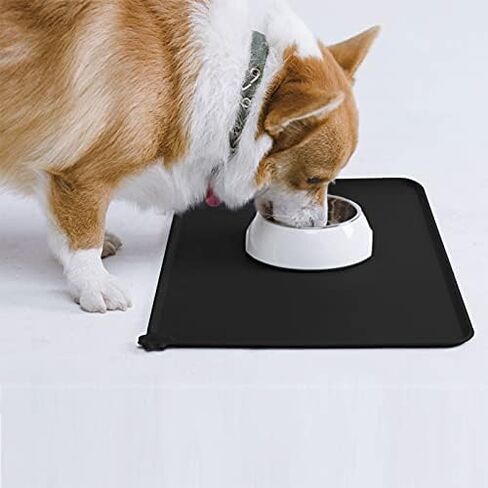 AUDWUD Waterproof Silicone Pet Feeding Mats,Anti-Slip Dog Food Bowl Pad in Kuwait