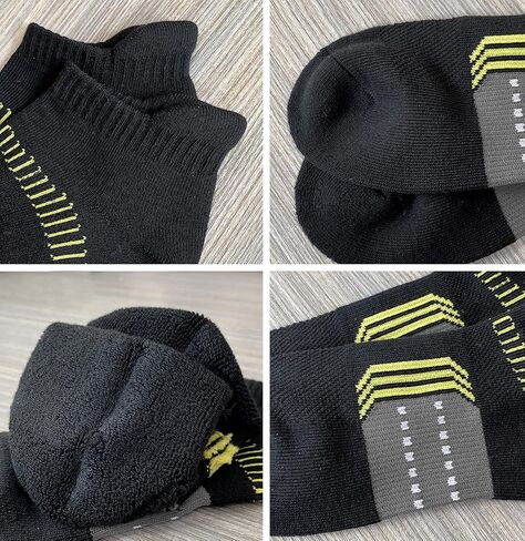 suaskk Womens Athletic Cushioned Anti-Blister Comfort Running Ankle Socks 5 Pairs in Kuwait