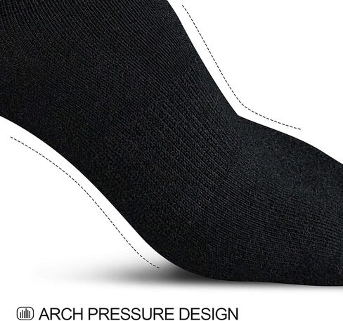 wernies No Show Socks Women Low Cut Ankle Socks Non Slip 4/8 Pairs | Thin Flat Boat Line Short Socks with Silicone Heel Grips, Breathable Combed Cotton, Invisible Socks,Size 5-14 in Saudi Arabia