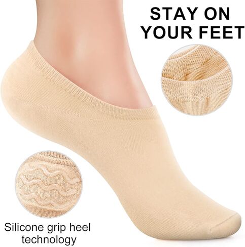 Bluemaple لا تظهر الجوارب النساء لا تظهر بطانة الجوارب النسائية لا تظهر الجوارب رقيقة منخفضة قطع الجوارب غير رسمية عدم الانزلاق in Kuwait