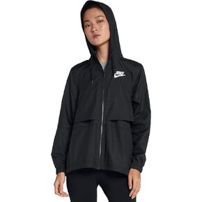 Nike Sportswear Repel Essentials Black/Black/White DQ3352-010 Women's Woven Jacket in Saudi Arabia