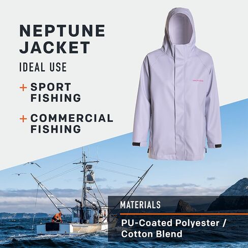 Grundéns Women’s Neptune Commercial Fishing Jacket | Waterproof, Adjustable in Kuwait