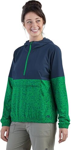 سترة Ferrosi Anorak النسائية من Outdoor Research - سترة خفيفة الوزن وجيدة التهوية ومقاومة للماء in Kuwait