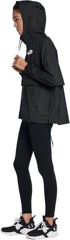 Nike Sportswear Repel Essentials Black/Black/White DQ3352-010 Women's Woven Jacket in Saudi Arabia