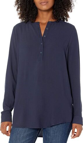 Amazon Essentials Women's Long-Sleeve Woven Blouse in Saudi Arabia