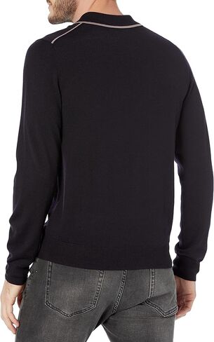 PS by Paul Smith Men's Polo Long Sleeve Sweater in Saudi Arabia