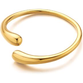 LILIE&WHITE Twisted Gold Bracelets For Women Gold Love Bracelet Gold Women Bracelets Trendy Bracelet For Girls Boho Bracelets Gold Jewelry For Women in Saudi Arabia