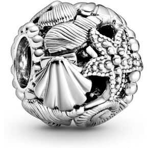 PANDORA Openwork Starfish, Shells & Hearts Charm 798950C00 in Saudi Arabia
