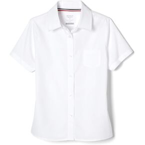 French Toast Girls' Short Sleeve Pocket Shirt