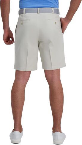 Haggar Men's Cool 18 Pro Straight Fit Pleat Front 4-Way Stretch Expandable Waist Short with Big & Tall Sizes in Saudi Arabia