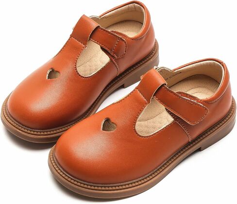 kkdom Girl's Mary Jane Dress Shoes Ballet Flats Party Princess Wedding School Uniform Shoes (Toddler/Little Kid/Big Kid) in Saudi Arabia