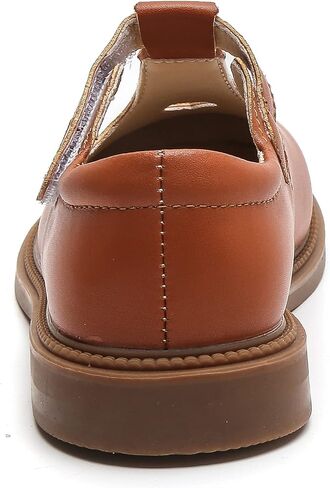 kkdom Girl's Mary Jane Dress Shoes Ballet Flats Party Princess Wedding School Uniform Shoes (Toddler/Little Kid/Big Kid) in Saudi Arabia