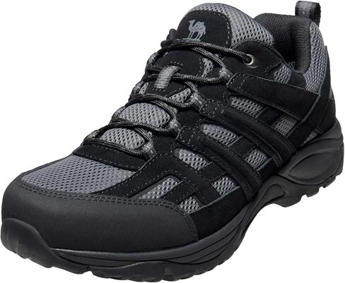 أحذية المشي لمسافات طويلة للرجال من CAMELSPORTS أحذية مشي خفيفة الوزن قابلة للتنفس من الجلد أحذية منخفضة من الأعلى للرحلات الخارجية والرحلات مقاس من 7 إلى 12 in Kuwait