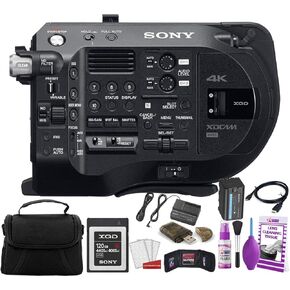 Sony PXW-FS7M2 XDCAM Super 35 Camera System Professional Camcorder, Black (PXWFS7M2) W/ 120GB Memory Card, Bag, Cleaning Kit, and More (Renewed) in Saudi Arabia