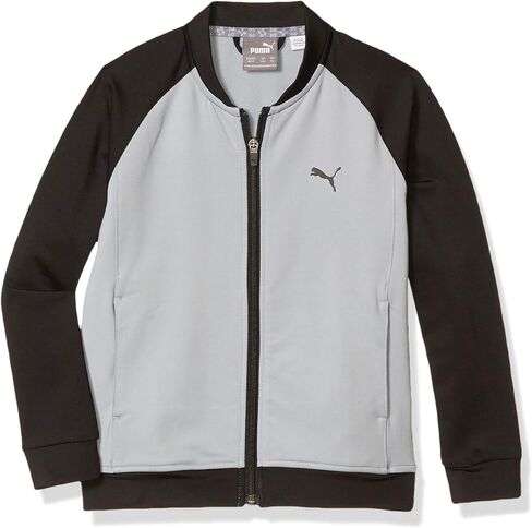 PUMA GOLF 2019 Boy's Full Zip Jacket, Quarry, x Small in Saudi Arabia