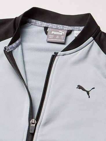 PUMA GOLF 2019 Boy's Full Zip Jacket, Quarry, x Small in Saudi Arabia