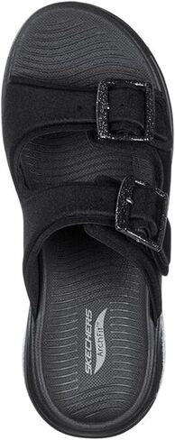 Skechers Go Walk Arch Fit Double Band Buckle Slide in Saudi Arabia