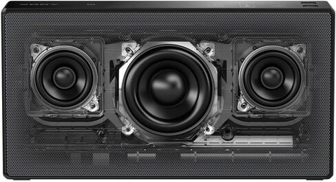 Sony SRSX55/BLK Powerful Portable Bluetooth Speaker (Black) in Saudi Arabia