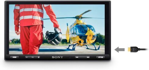 سوني مستقبل وسائط متعددة XAV-AX5600 7 انش مع ابل كاربلاي / اندرويد اوتو ومدخل فيديو HDMI in Kuwait