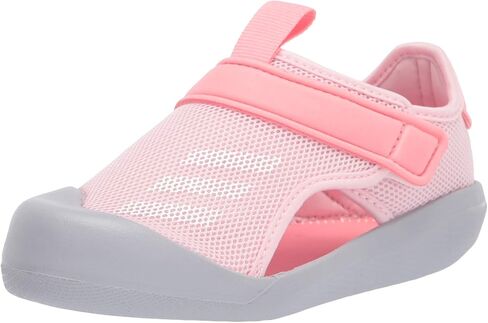 صندل Adidas Altaventure CT منزلق، وردي/أبيض/سوبر بوب، 10 US للجنسين للأطفال الصغار in Kuwait