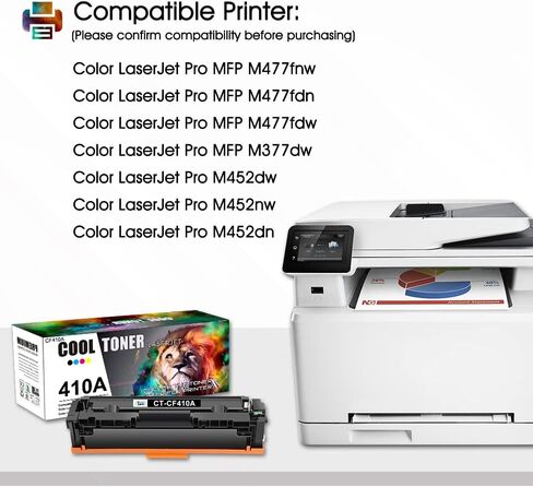 حبر رائع 202X متوافق مع HP 202X CF500X CF501X CF502X CF503X خرطوشة حبر بديلة لـ HP Color ⁄Pro M254, MFP M280, MFP M281 Series Printers, Black Yellow Magenta Cyan 4 Pack in Kuwait