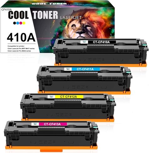 حبر رائع 202X متوافق مع HP 202X CF500X CF501X CF502X CF503X خرطوشة حبر بديلة لـ HP Color ⁄Pro M254, MFP M280, MFP M281 Series Printers, Black Yellow Magenta Cyan 4 Pack in Kuwait