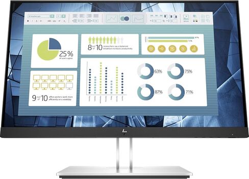 HP E22 G4 21.5" Full HD LCD Monitor - 16:9-22" Class - in-Plane Switching (IPS) Technology - 1920 x 1080-250 Nit - 5 ms - HDMI - VGA - DisplayPort - USB Hub in Saudi Arabia