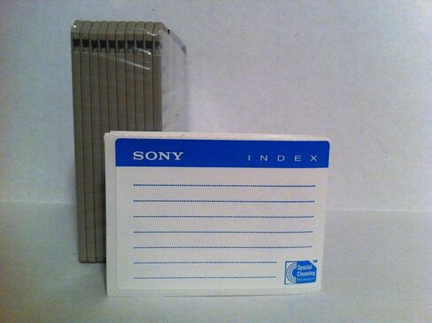 1995 Sony Electronics, Inc. Sony Micro Floppy Disk/double Sided 10mfd-2hdcf 10 Pack Blister Box Package---capacity IBM Formatted 1.44 Mb 10 Pack---specifications Trackes Per Inch 135 Tpi, Number of Tracks-80/side Double Side/high Density---compatibility I in Saudi Arabia