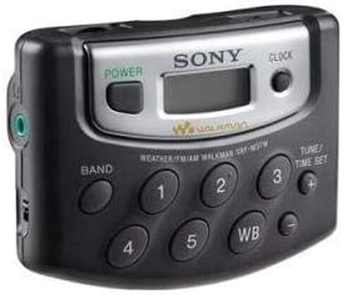 Sony SRF-M37W Compact Digital Tuning AM/FM/Weather Pocket Size Portable Radio (Renewed) in Saudi Arabia