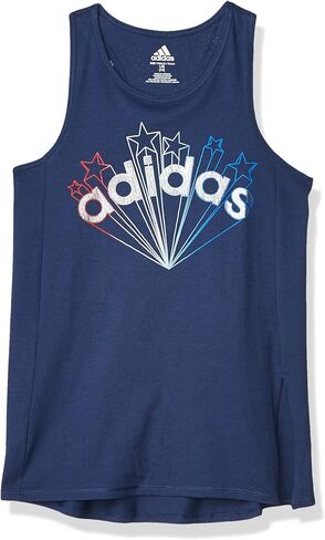 adidas Girls' Tie Front Tank Sleeveless Top in Saudi Arabia